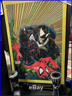 NYCC 2018 EXCLUSIVE LE Marvel X Stance Venom Blacklight Poster&Socks 1/100