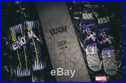 NYCC 2018 EXCLUSIVE Marvel X Stance Venom Blacklight Poster&Socks LE x/100