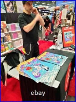 NYCC 2025 ABRAMS BOOKS x TOKIDOKI SIMONE LEGNO STARFALL MERMICORNO SIGNED PRINT NYCC 2025 ABRAMS BOOKS x TOKIDOKI SIMONE LEGNO STARFALL MERMICORNO SIGNED PRINT