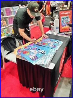NYCC 2025 ABRAMS BOOKS x TOKIDOKI SIMONE LEGNO STARFALL MERMICORNO SIGNED PRINT NYCC 2025 ABRAMS BOOKS x TOKIDOKI SIMONE LEGNO STARFALL MERMICORNO SIGNED PRINT