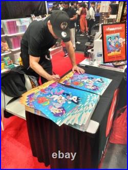 NYCC 2025 ABRAMS BOOKS x TOKIDOKI SIMONE LEGNO STARFALL MERMICORNO SIGNED PRINT NYCC 2025 ABRAMS BOOKS x TOKIDOKI SIMONE LEGNO STARFALL MERMICORNO SIGNED PRINT