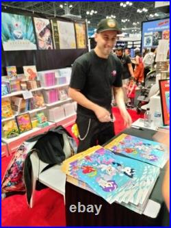 NYCC 2025 ABRAMS BOOKS x TOKIDOKI SIMONE LEGNO STARFALL MERMICORNO SIGNED PRINT NYCC 2025 ABRAMS BOOKS x TOKIDOKI SIMONE LEGNO STARFALL MERMICORNO SIGNED PRINT