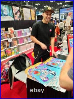 NYCC 2025 ABRAMS BOOKS x TOKIDOKI SIMONE LEGNO STARFALL MERMICORNO SIGNED PRINT NYCC 2025 ABRAMS BOOKS x TOKIDOKI SIMONE LEGNO STARFALL MERMICORNO SIGNED PRINT