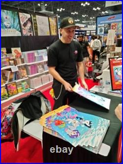 NYCC 2025 ABRAMS BOOKS x TOKIDOKI SIMONE LEGNO STARFALL MERMICORNO SIGNED PRINT NYCC 2025 ABRAMS BOOKS x TOKIDOKI SIMONE LEGNO STARFALL MERMICORNO SIGNED PRINT
