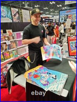 NYCC 2025 ABRAMS BOOKS x TOKIDOKI SIMONE LEGNO STARFALL MERMICORNO SIGNED PRINT NYCC 2025 ABRAMS BOOKS x TOKIDOKI SIMONE LEGNO STARFALL MERMICORNO SIGNED PRINT