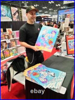 NYCC 2025 ABRAMS BOOKS x TOKIDOKI SIMONE LEGNO STARFALL MERMICORNO SIGNED PRINT NYCC 2025 ABRAMS BOOKS x TOKIDOKI SIMONE LEGNO STARFALL MERMICORNO SIGNED PRINT