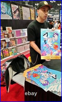 NYCC 2025 ABRAMS BOOKS x TOKIDOKI SIMONE LEGNO STARFALL MERMICORNO SIGNED PRINT NYCC 2025 ABRAMS BOOKS x TOKIDOKI SIMONE LEGNO STARFALL MERMICORNO SIGNED PRINT