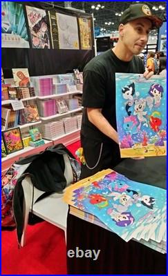 NYCC 2025 ABRAMS BOOKS x TOKIDOKI SIMONE LEGNO STARFALL MERMICORNO SIGNED PRINT NYCC 2025 ABRAMS BOOKS x TOKIDOKI SIMONE LEGNO STARFALL MERMICORNO SIGNED PRINT