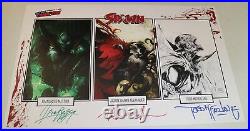 NYCC Comic Con 2018 Spawn Exclusive Print Poster Todd McFarlane SIGNED LE LOT A