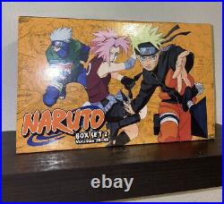 Naruto Manga Box Set 2 With Poster & Mini Comic English PRE-OWNED PERFECT COND