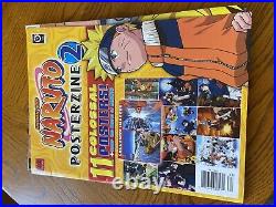 Naruto Manga Lot 1-39, Comes With A Poster Book