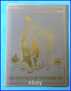 National Cartoonists Society Portfolio of Fine Comic Art (1978) #1092/1500 RARE