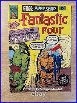 Newton Australia comic Fantastic Four #12 WITH POSTER