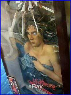 Nightmare On Elm Street 3-d Poster, Mcfarlane Picture Box New In Factory Sealed