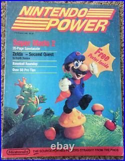Nintendo Power Issue 1 With Poster & Inserts, Final Issue 485 Brand New In Cases
