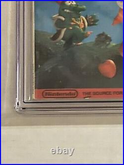 Nintendo Power Magazine 1 CGC 4.5 1988 Complete Mario Inserts and Poster