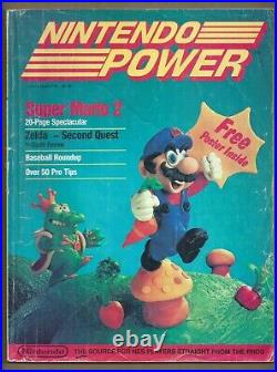 Nintendo Power Magazine #1super Mario 21988joan Gratzno Postervg/gdrare