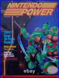 Nintendo Power Magazine Premiere Issue 1988 With Poster VINTAGE 1st Issue! READ