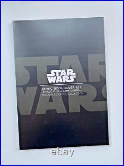 Niue Star Wars 999 Silver 35 Gram Comic Book Cover #21 Foil Poster 2019