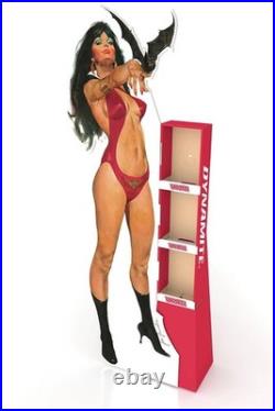 Official Vampirella Life Size Cardboard Cut-Out Comic Book Display Jose Gonzalez
