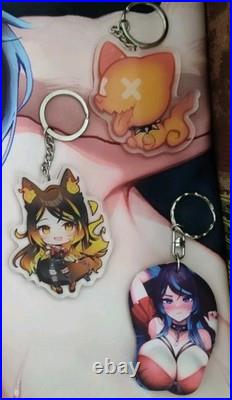 Official Vtuber Sinder merch Lot, Novel Horizons Figure, UWU Market