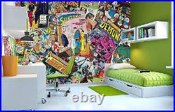 Old Comic Book Wall Mural Photo Wallpaper GIANT DECOR Paper Poster Kid's Room