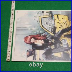 Olivier Coipel Black Widow Signed Art Print 2015 17x11 Marvel Comics Large Color