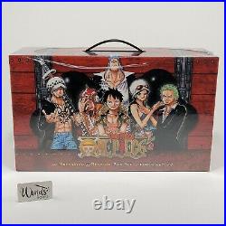 One Piece Box Set 4 Dressrosa to Reverie Volumes 71-90 withPoster. Brand New
