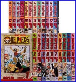 One Piece Manga Box Set 1 Volume 1-23 East Blue and Baroque Poster & Mini-Comic