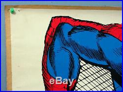 Original 1966 Amazing Spider-man 41 1/2x30 Marvel Comic poster1960s Marvelmania