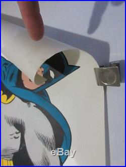 Original 1966 Batman 40 by 27 DC Detective Comics poster 1 1960's/Infantino art