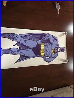 Original 1966 Batman Poster Ledger Syndicate 3 X 6 Vintage Poster