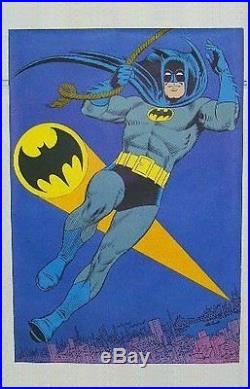 Original 1973 Batman 34 1/2 x 24 DC Detective Comics posterInfantino art/1970's