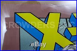 Original 1993 Marvel Press X-Men Swimsuit Beach Party Poster 34x22 #131 Whilce