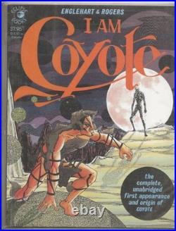Original Comic Art DPS And Rare Poster From The Marshall Rogers I Am Coyote