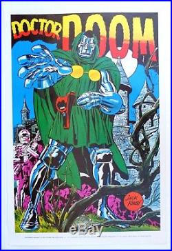 Original Marvelmania Doctor Doom Poster by Jack Kirby