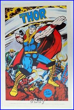 Original Marvelmania The Mighty Thor Poster by Jack Kirby