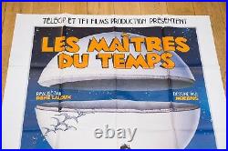 Original Movie Poster'les Maîtres Du Temps'+ French Book +1 Comic+ 2 Vhs Tapes