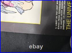 PENTHOUSE COMIX PROMO POSTER (1995) Penthouse Adam Hughes Art Folded New