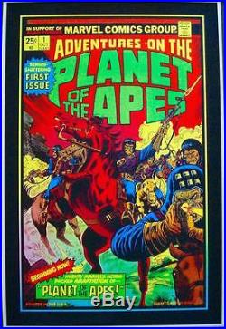PLANET OF THE APES Signed Limited edition print GID inks MATT DYE BLUNT GRAFFIX
