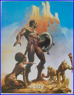 PROTECTOR poster BORIS VALLEJO FANTASY COMIC ART 1975 17x23 NM PROTECTOR poster BORIS VALLEJO FANTASY COMIC ART 1975 17x23 NM