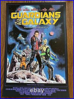 Paul Mann Guardians of the Galaxy Rare Movie Poster Art Print BNG Mondo Paul Mann Guardians of the Galaxy Rare Movie Poster Art Print BNG Mondo