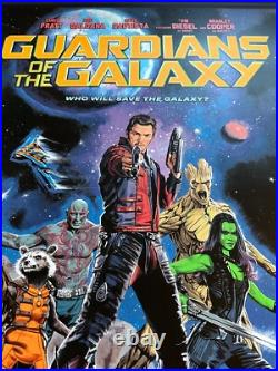 Paul Mann Guardians of the Galaxy Rare Movie Poster Art Print BNG Mondo Paul Mann Guardians of the Galaxy Rare Movie Poster Art Print BNG Mondo