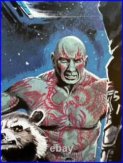 Paul Mann Guardians of the Galaxy Rare Movie Poster Art Print BNG Mondo Paul Mann Guardians of the Galaxy Rare Movie Poster Art Print BNG Mondo