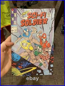 Phish Halloween 10/31/21 Sci-Fi Soldier Poster + Comic Book