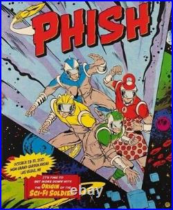 Phish Las Vegas 2021 Halloween Poster and Comic Book Dombrowski Sci-Fi Soldiers