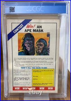 Planet Of The Apes #2 Cgc 8.5 + Poster Newton Comics Australian Marvel 1975