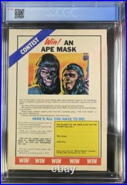 Planet Of The Apes #2 Cgc 8.5 + Poster Newton Comics Australian Marvel 1975