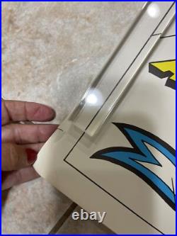 Poster Wonder Woman Girl Scouts DC Comics 1980 Recruiting Cartoon 20x25 Vtg