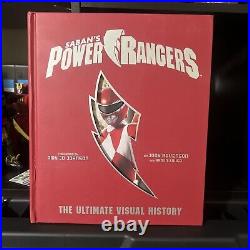 Power Rangers The Ultimate Visual History Hardcover With All Posters And Inserts